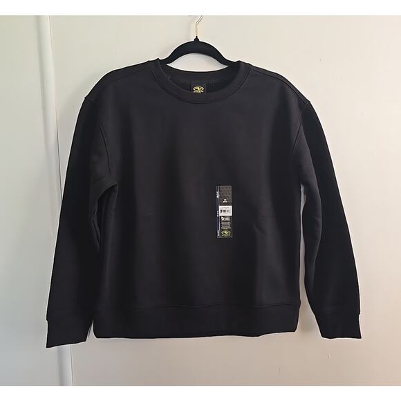 Two Athletic Works XS Crew neck Sweatshirts Black And Grey - Picture 7 of 9